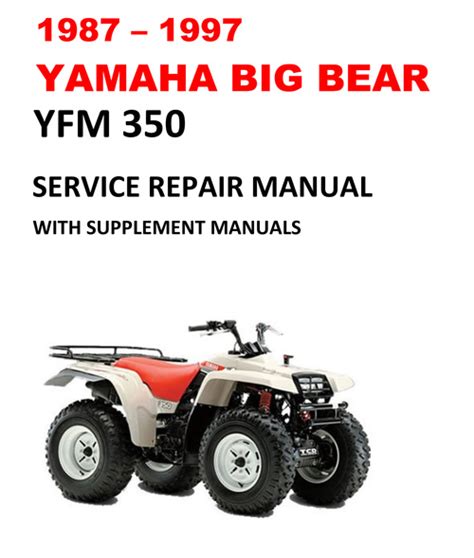 94 yamaha big bear 350 pdf manual